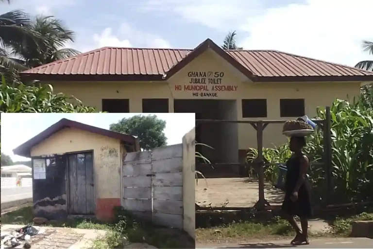 Residence of Ho Bankoe Lament For Not Having Access to Public Toilet